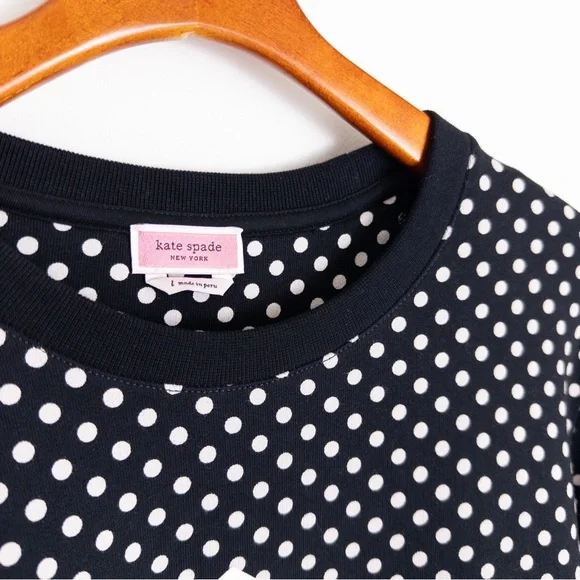 Kate Spade New York . Polka Dot Sweatshirt - Picture 5 of 7